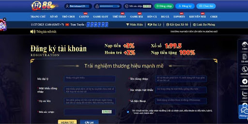 Hướng dẫn cho anh em đăng ký tài khoản QH88